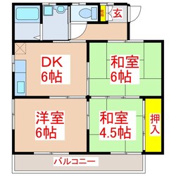 ハイツ優の物件間取画像